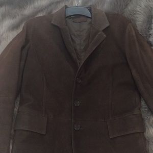 PRADA- Mens Brown Double Lined Jacket / Blazer